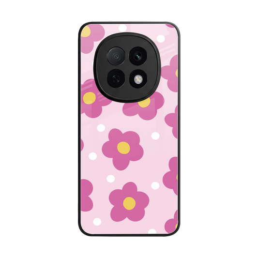 Candy Flower back phone cover | glass case for oppo f29 pro 5g
