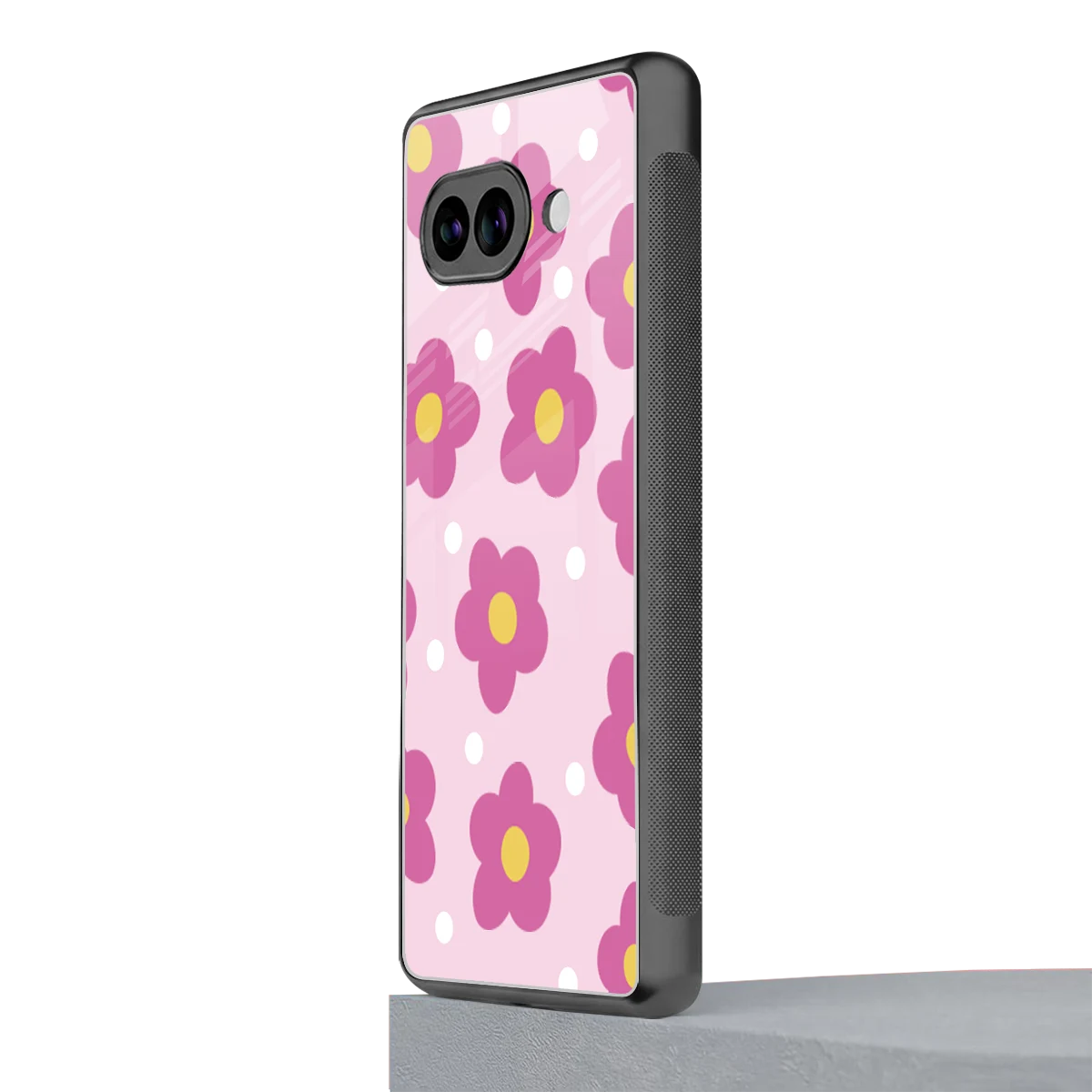 Candy Flower google pixel 10a mobile cover | shockproof glass phone case
