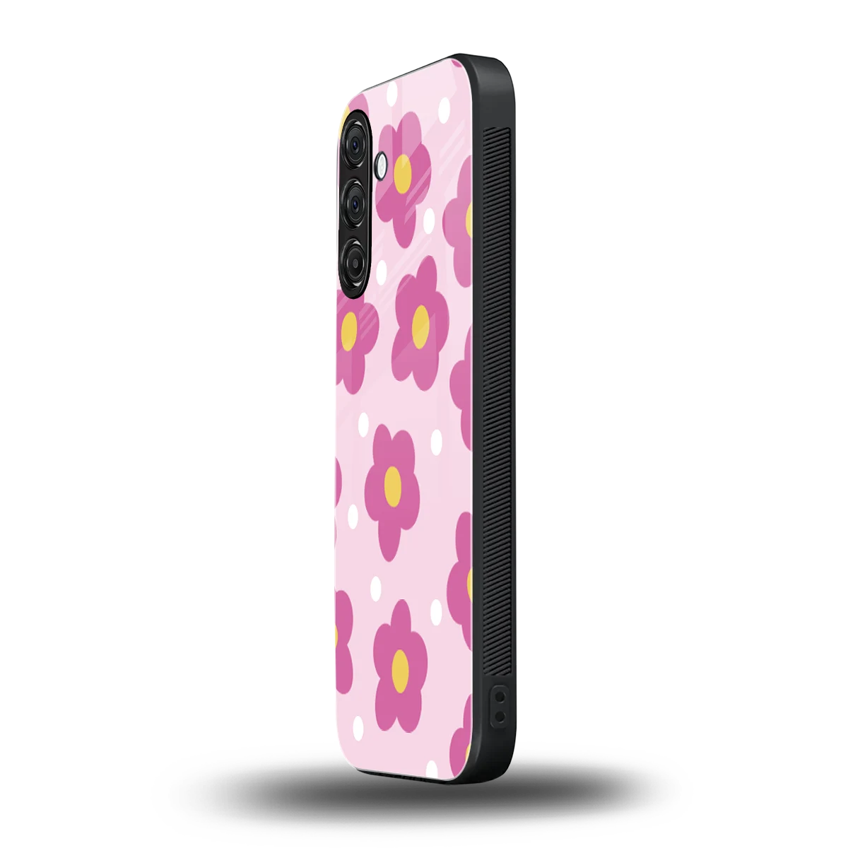 Candy Flower samsung galaxy a14 5g mobile cover | shockproof glass phone case