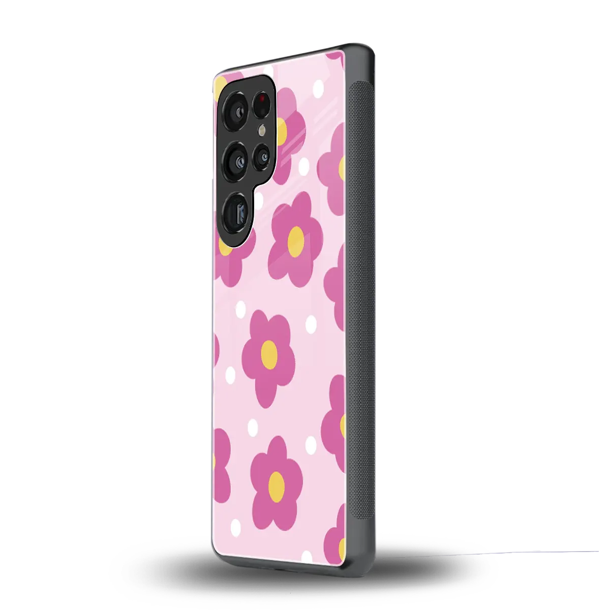 Candy Flower samsung galaxy s26 ultra mobile cover | shockproof glass phone case