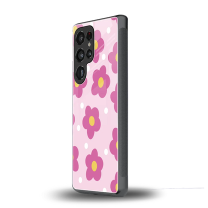 Candy Flower samsung galaxy s26 ultra mobile cover | shockproof glass phone case