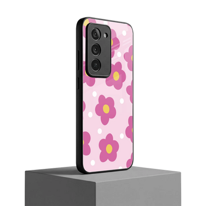 Candy Flower redmi 15 5g mobile cover | shockproof glass phone case