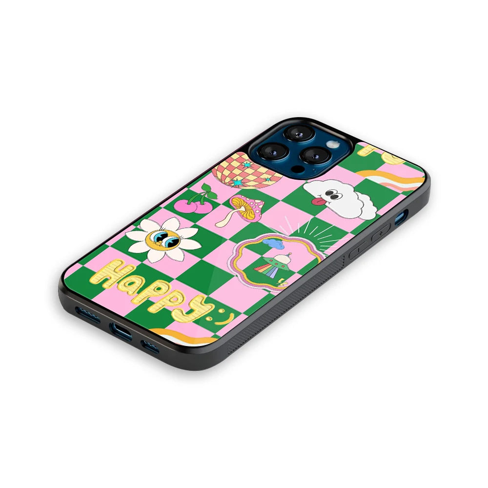 Luxury Glass Back Mobile Cover for iPhone, Samsung Galaxy, OnePlus, Pixel, Redmi & More
