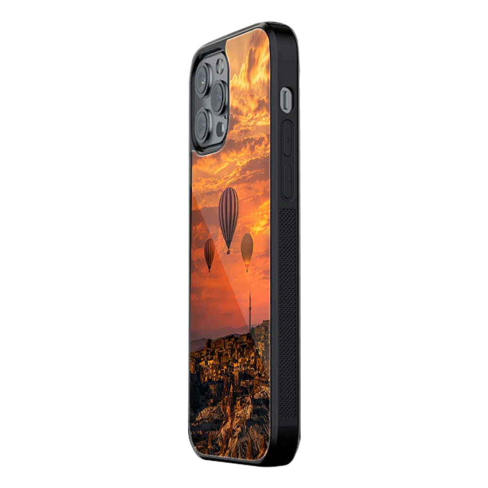 Trendy Glass Back Mobile Case for iPhone, Samsung, Redmi, OnePlus, Google Pixel, Motorola