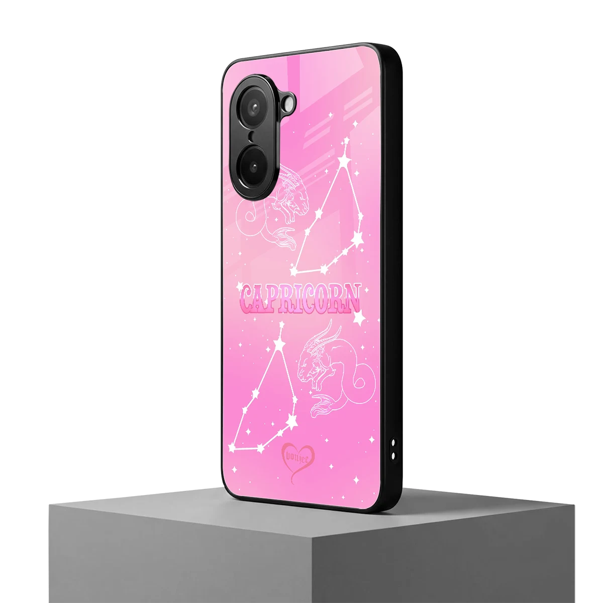 Capricorn Aura oneplus nord ce5 5g mobile cover | shockproof glass phone case
