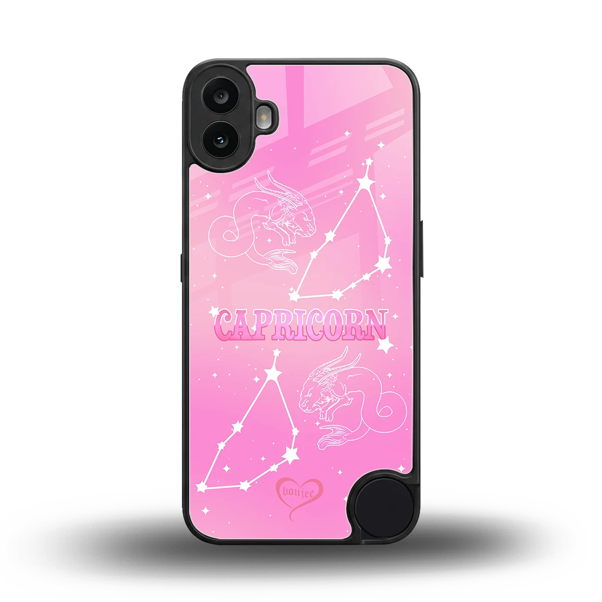 Capricorn Aura back phone cover | glass case for cmf nothing phone 1