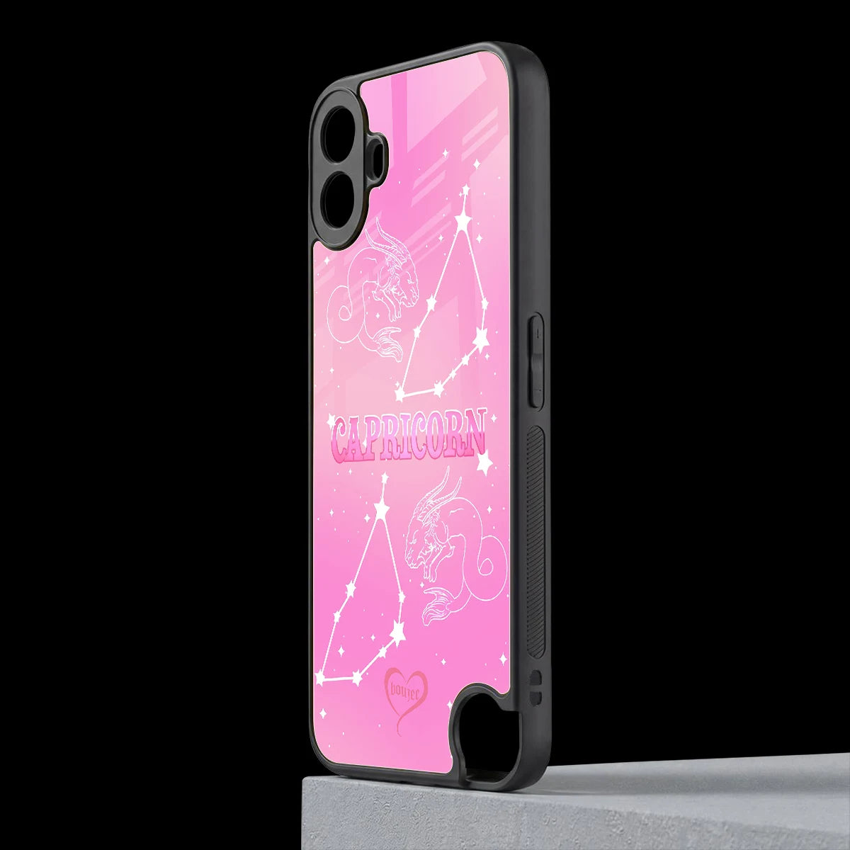 Capricorn Aura cmf nothing phone 1 mobile cover | shockproof glass phone case