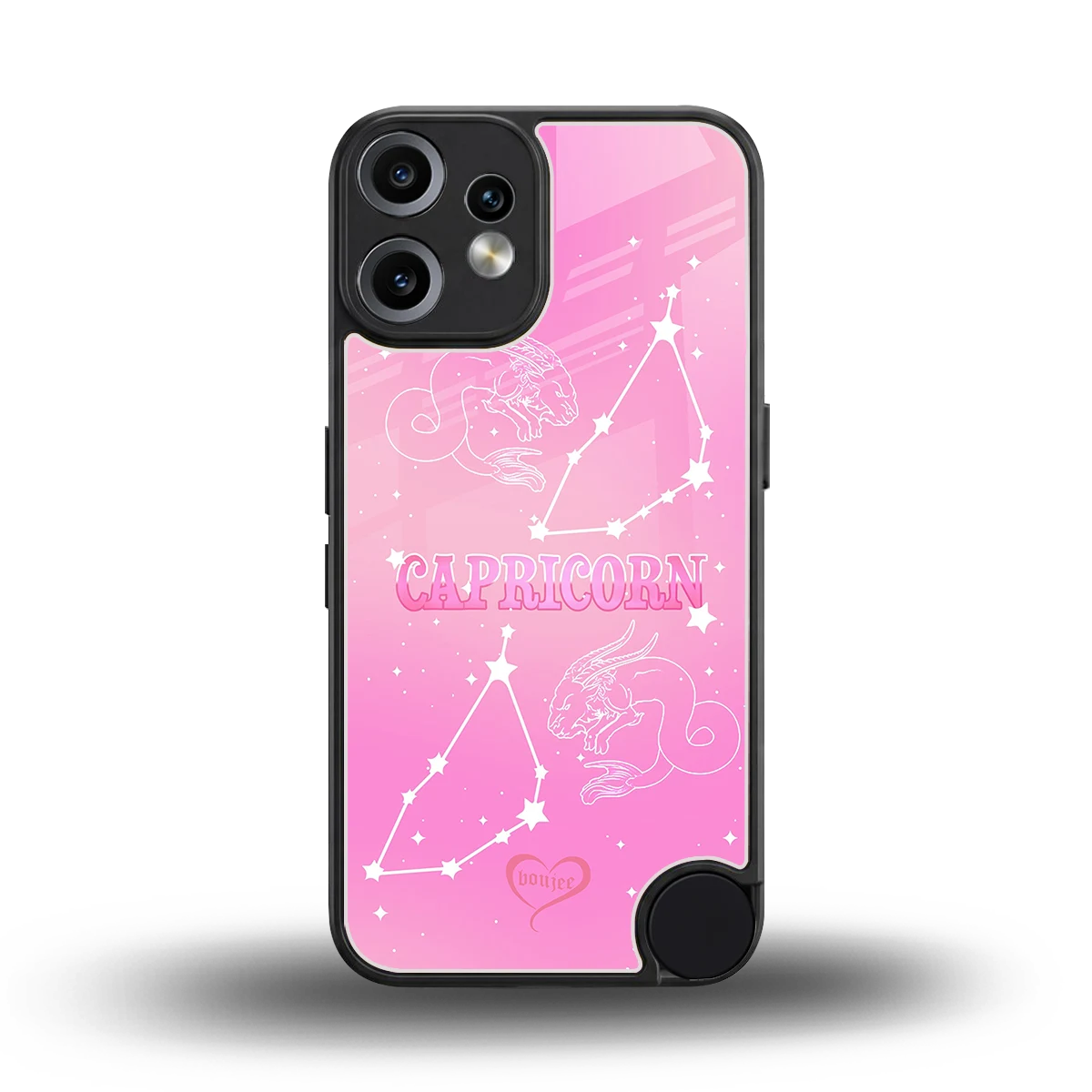 Capricorn Aura back phone cover | glass case for cmf nothing phone 2 pro