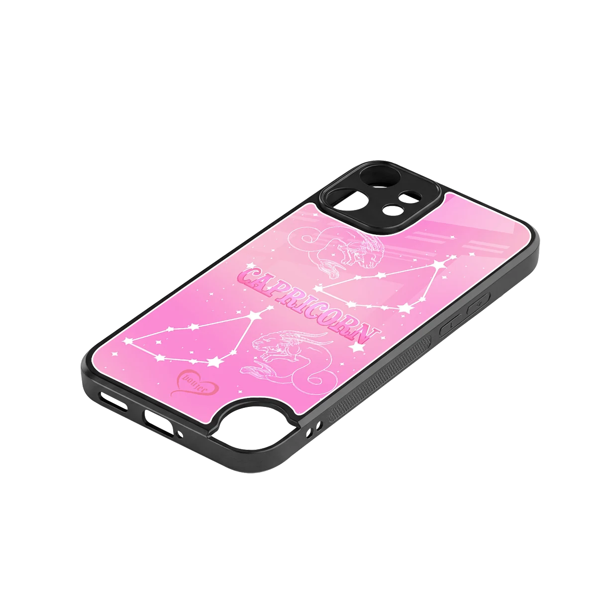 Capricorn Aura stylish phone case for cmf nothing phone 2 pro | glossy glass and slim fit
