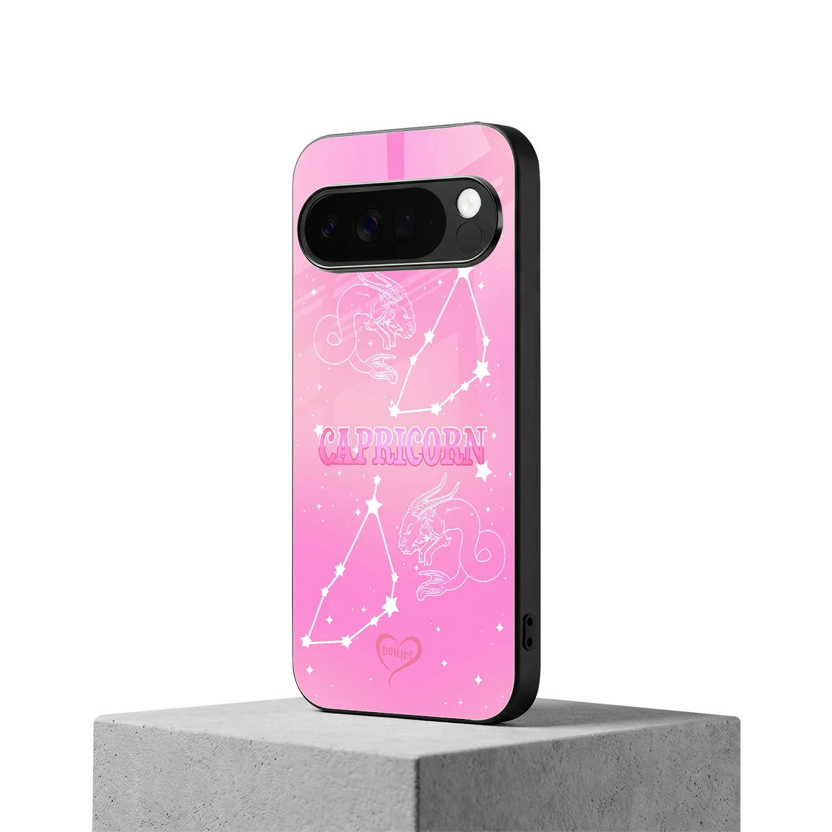 Capricorn Aura google pixel 10 pro xl mobile cover | shockproof glass phone case