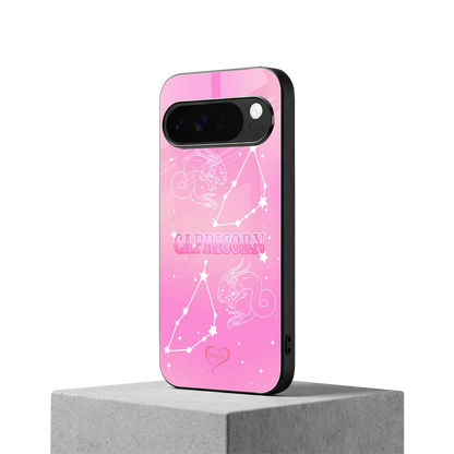 Capricorn Aura google pixel 10 pro xl mobile cover | shockproof glass phone case