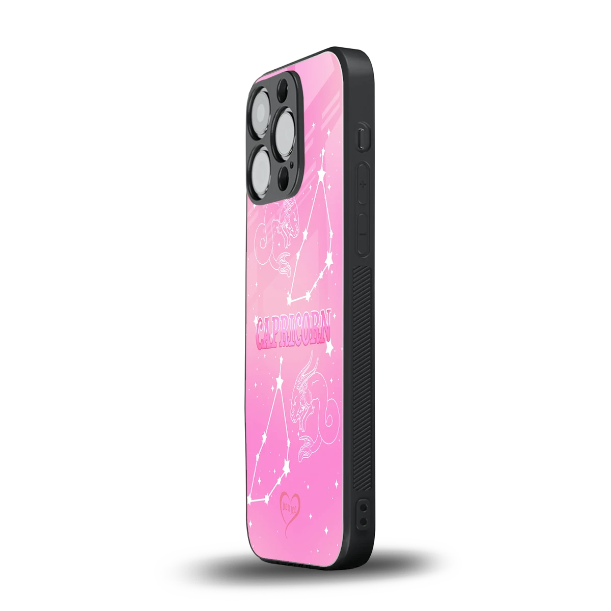 Capricorn Aura iphone 16 pro mobile cover | shockproof glass phone case