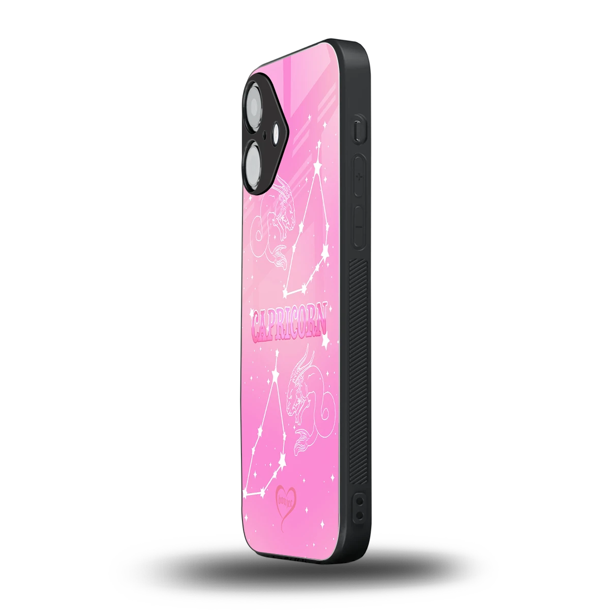 Capricorn Aura iPhone 16 mobile cover | shockproof glass phone case