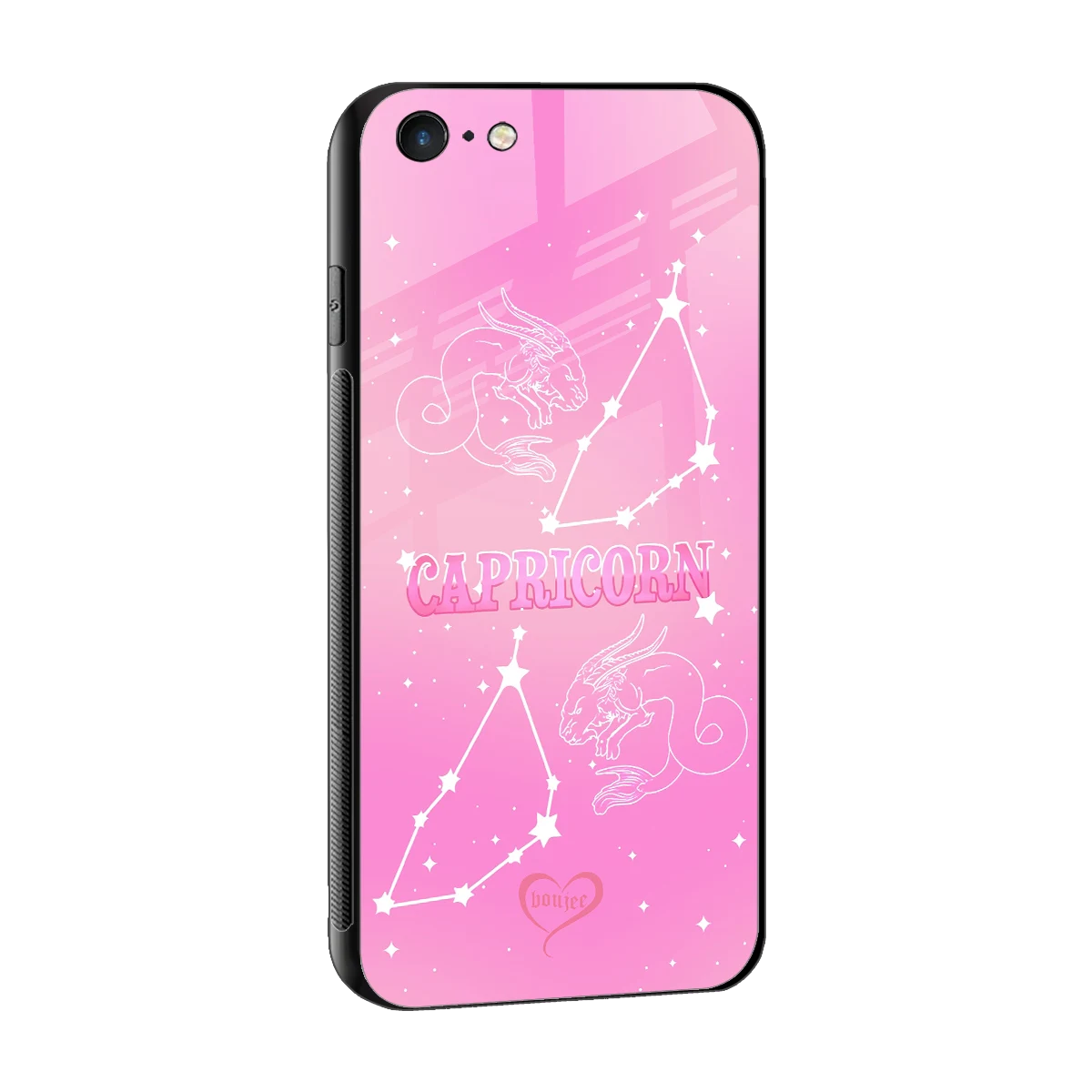 Capricorn Aura sleek iphone 6 cover with tempered glass back and TPU edges