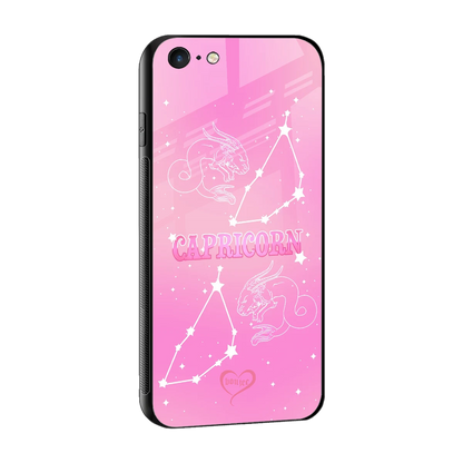 Capricorn Aura sleek iphone 6s cover with tempered glass back and TPU edges