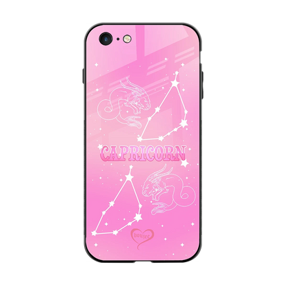 Capricorn Aura back phone cover | glass case for iphone 6