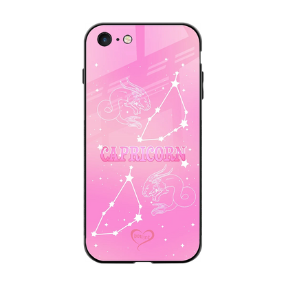 Capricorn Aura back phone cover | glass case for iphone 7