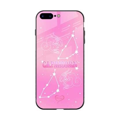 Capricorn Aura back phone cover | glass case for iphone 8 plus