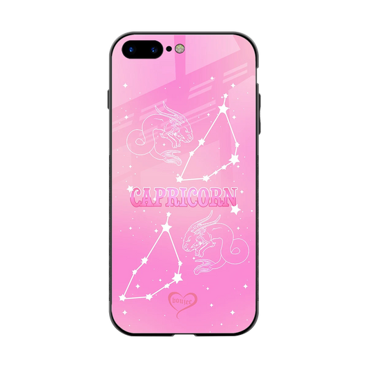 Capricorn Aura back phone cover | glass case for iphone 8 plus
