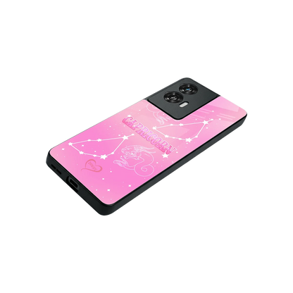 Capricorn Aura stylish phone case for motorola edge 50 fusion | glossy glass and slim fit
