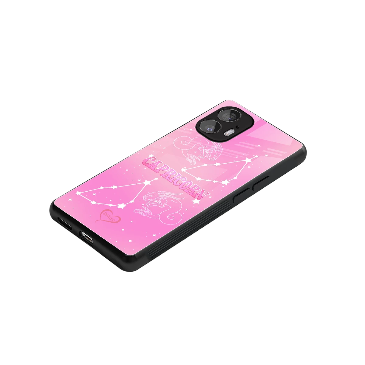 Capricorn Aura stylish phone case for nothing phone 2 | glossy glass and slim fit