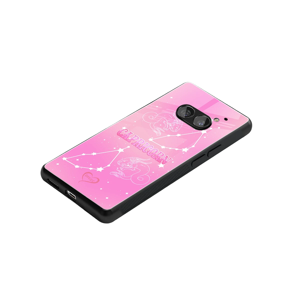 Capricorn Aura stylish phone case for nothing phone 2a plus | glossy glass and slim fit