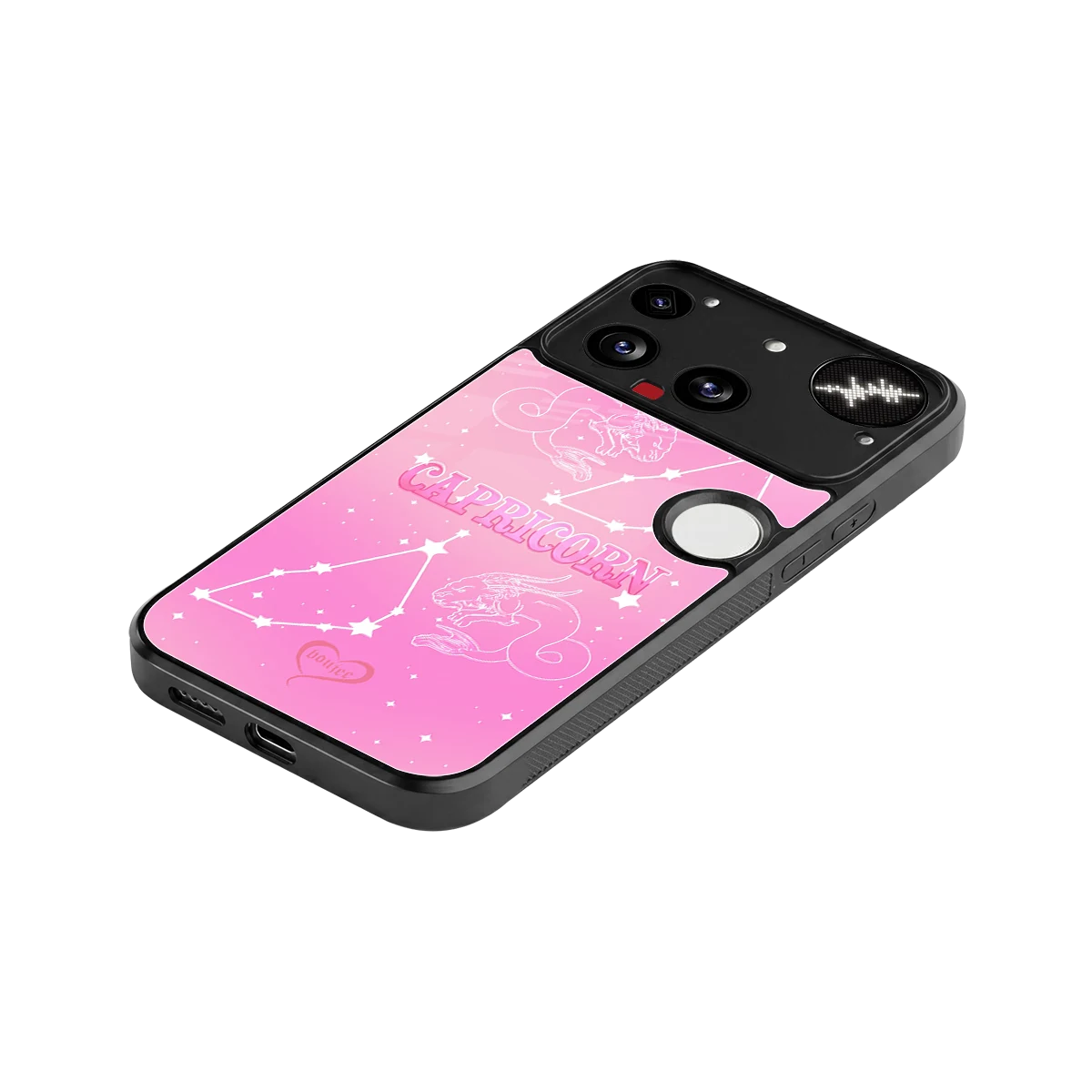 Capricorn Aura stylish phone case for nothing phone 3 | glossy glass and slim fit