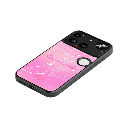 Capricorn Aura stylish phone case for nothing phone 3 | glossy glass and slim fit