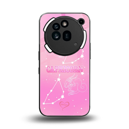 Capricorn Aura back phone cover | glass case for nothing phone 3a pro