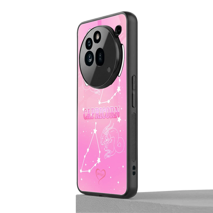 Capricorn Aura nothing phone 3a pro mobile cover | shockproof glass phone case