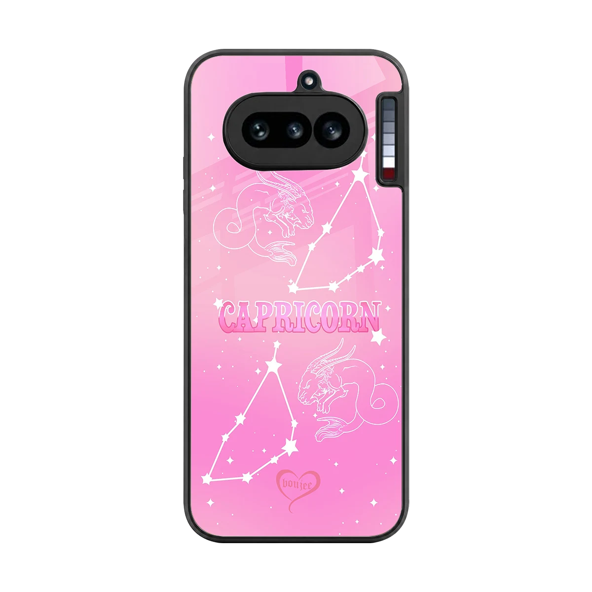 Capricorn Aura back phone cover | glass case for nothing phone 4a