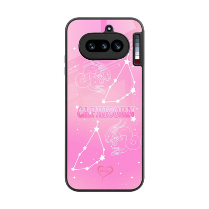 Capricorn Aura back phone cover | glass case for nothing phone 4a