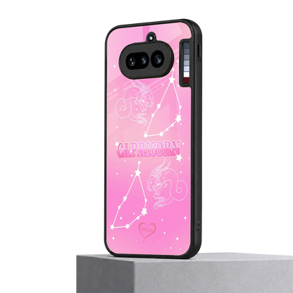 Capricorn Aura nothing phone 4a mobile cover | shockproof glass phone case