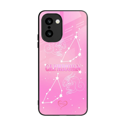 Capricorn Aura back phone cover | glass case for oneplus 15r