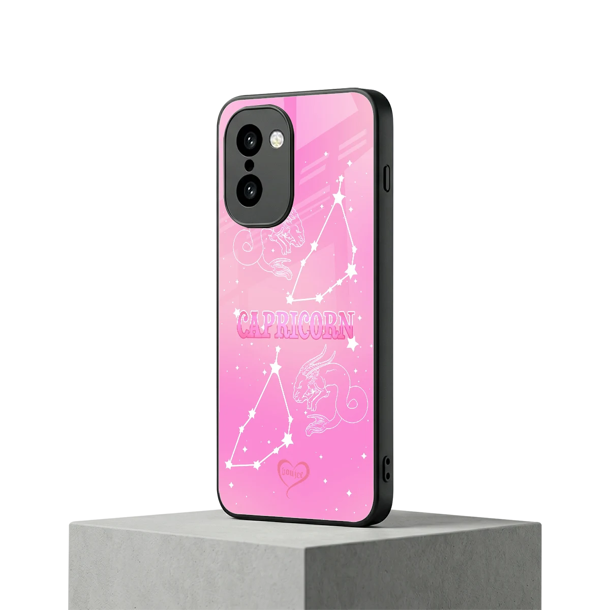 Capricorn Aura oneplus 15r mobile cover | shockproof glass phone case