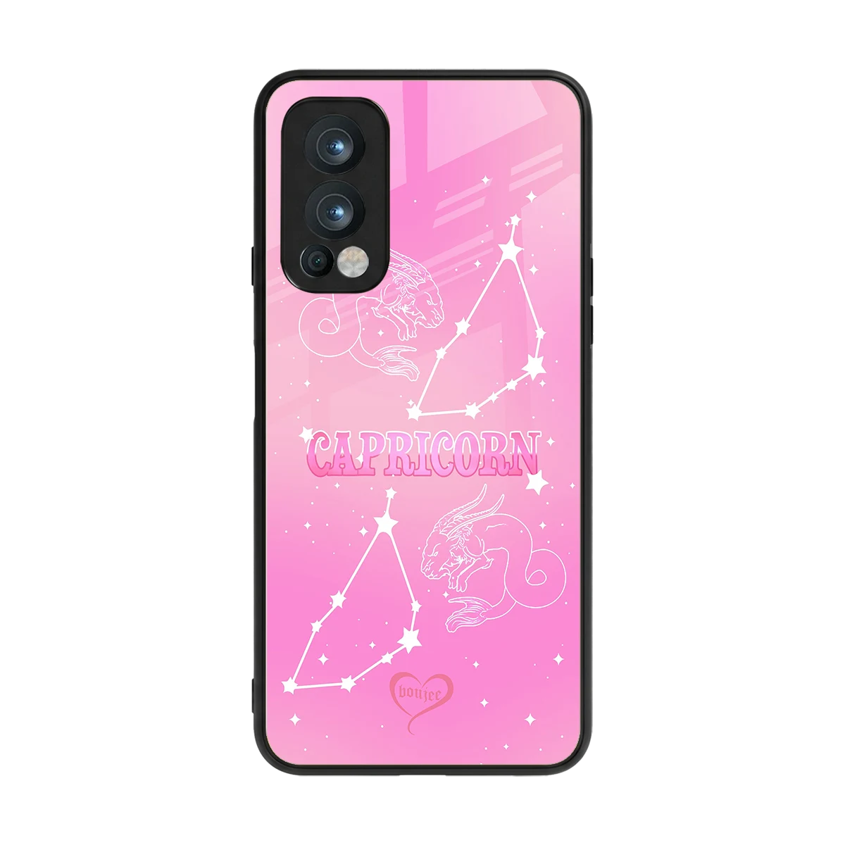 Capricorn Aura back phone cover | glass case for oneplus nord 2