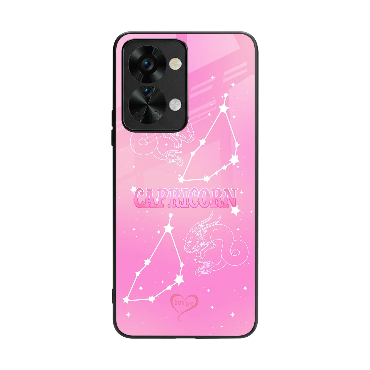 Capricorn Aura back phone cover | glass case for oneplus nord 2t