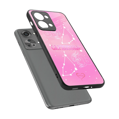 Capricorn Aura sleek oneplus nord 2t cover with tempered glass back and TPU edges