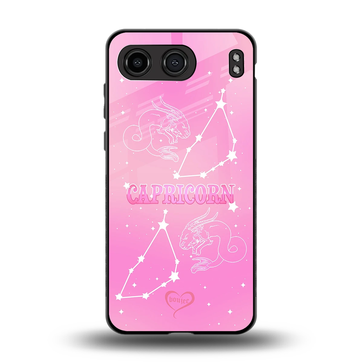 Capricorn Aura back phone cover | glass case for oneplus nord 4