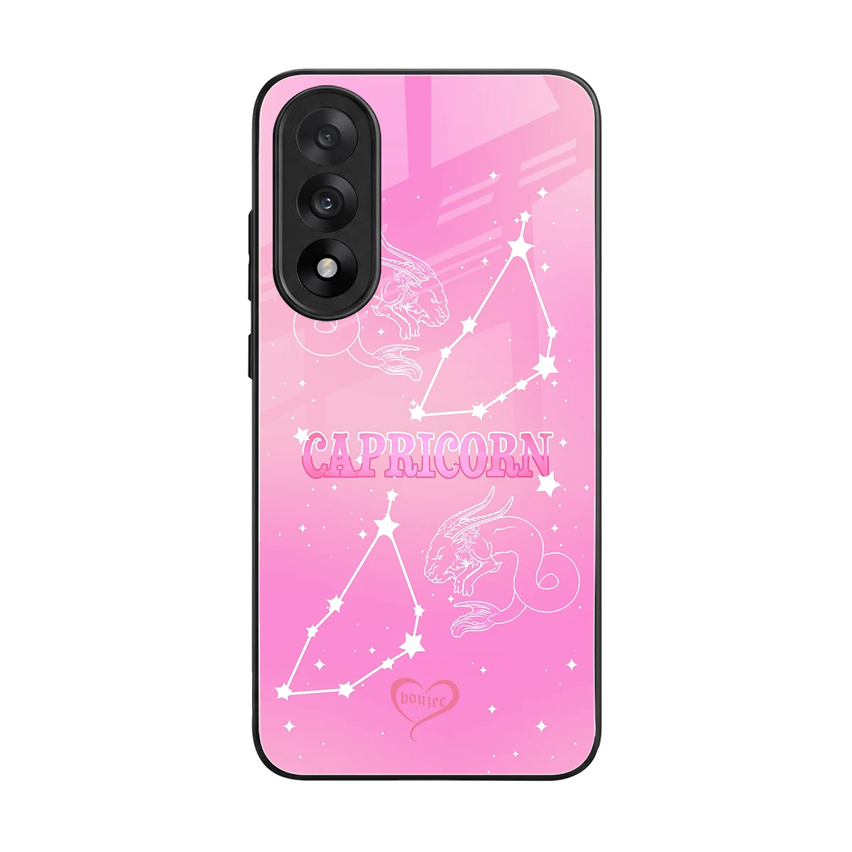 Capricorn Aura back phone cover | glass case for oneplus nord 5