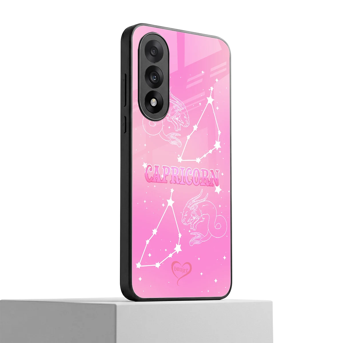 Capricorn Aura oneplus nord 5 mobile cover | shockproof glass phone case