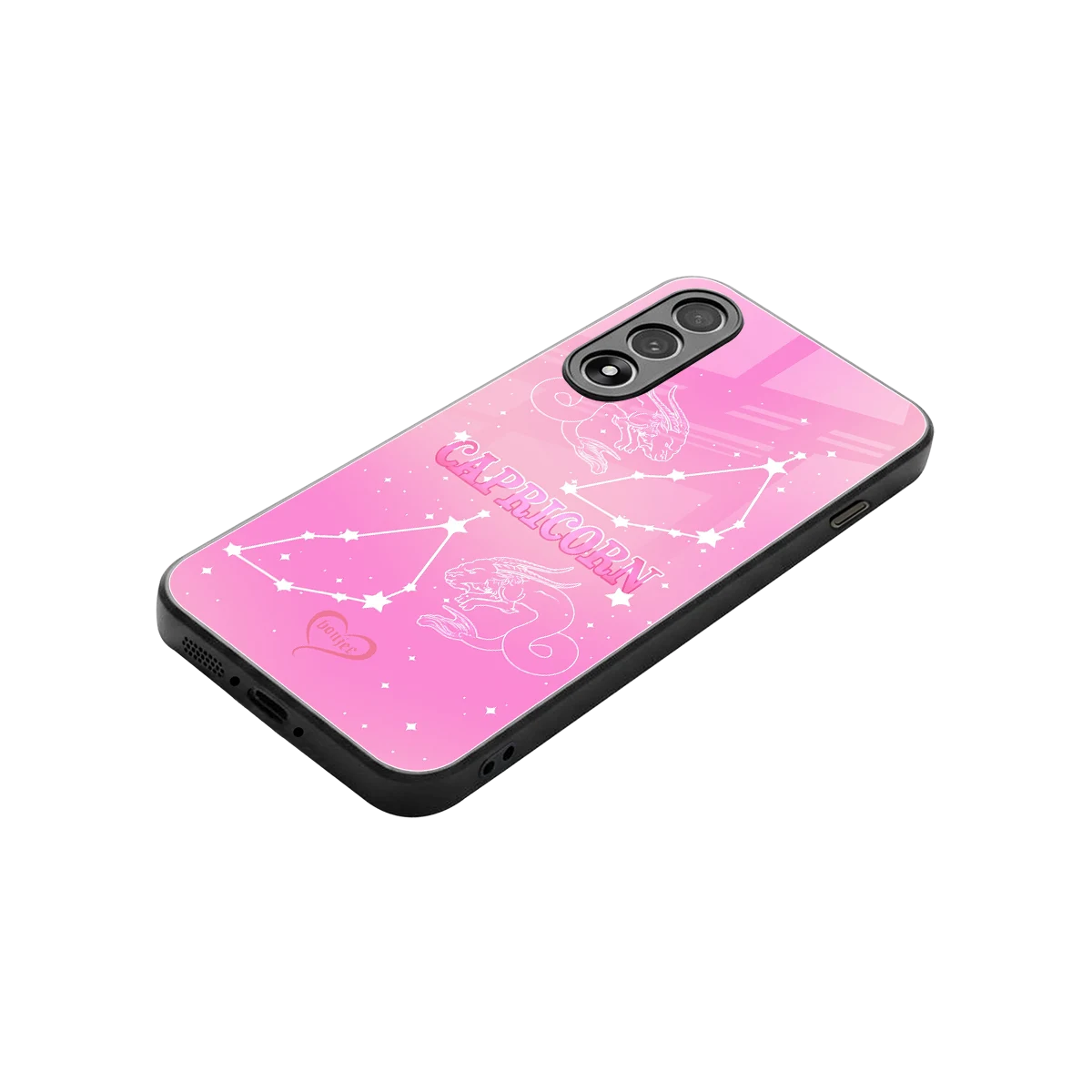 Capricorn Aura stylish phone case for oneplus nord 5 | glossy glass and slim fit