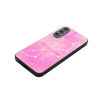 Capricorn Aura stylish phone case for oneplus nord 5 | glossy glass and slim fit
