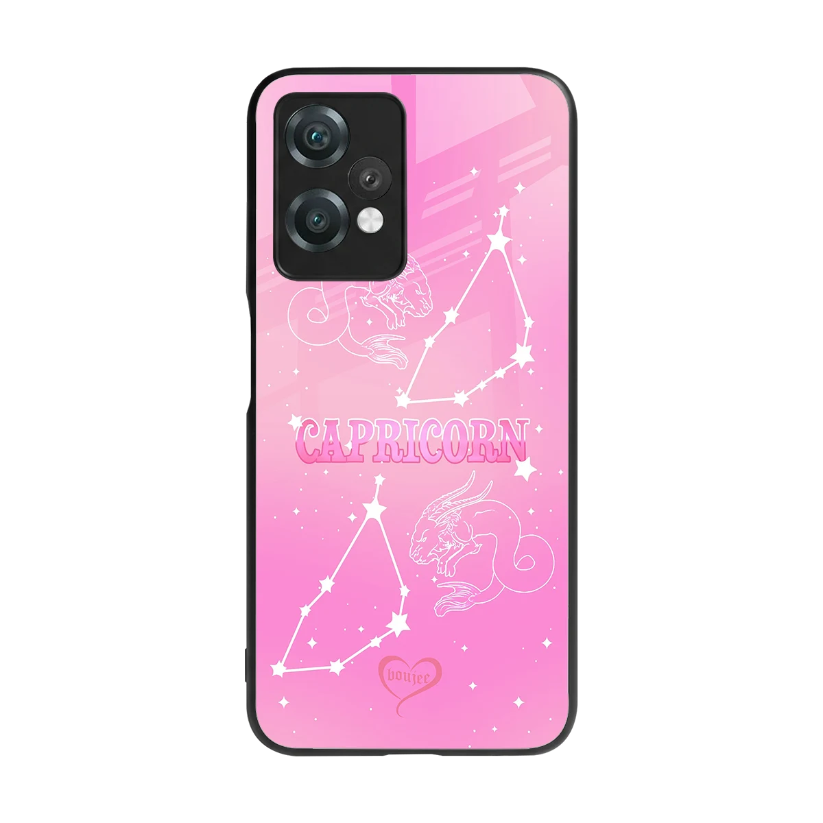 Capricorn Aura back phone cover | glass case for oneplus nord ce 2 lite