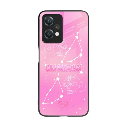Capricorn Aura back phone cover | glass case for oneplus nord ce 2 lite