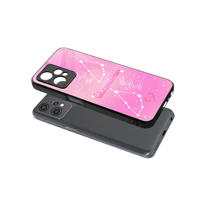 Capricorn Aura sleek oneplus nord ce 2 lite cover with tempered glass back and TPU edges