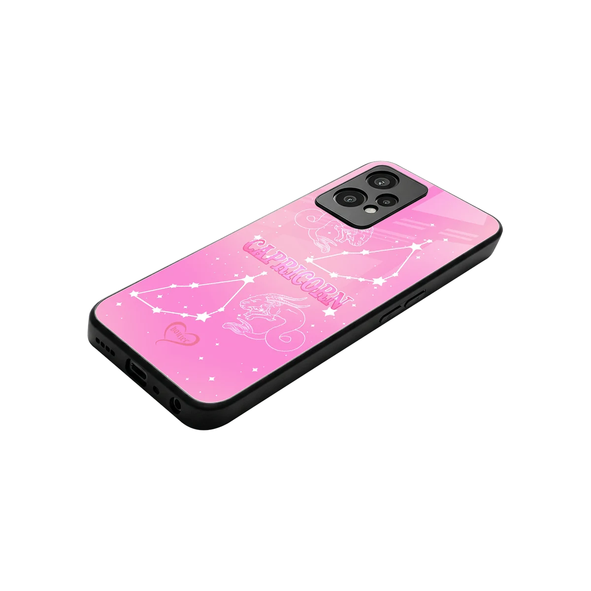 Capricorn Aura stylish phone case for oneplus nord ce 2 lite | glossy glass and slim fit
