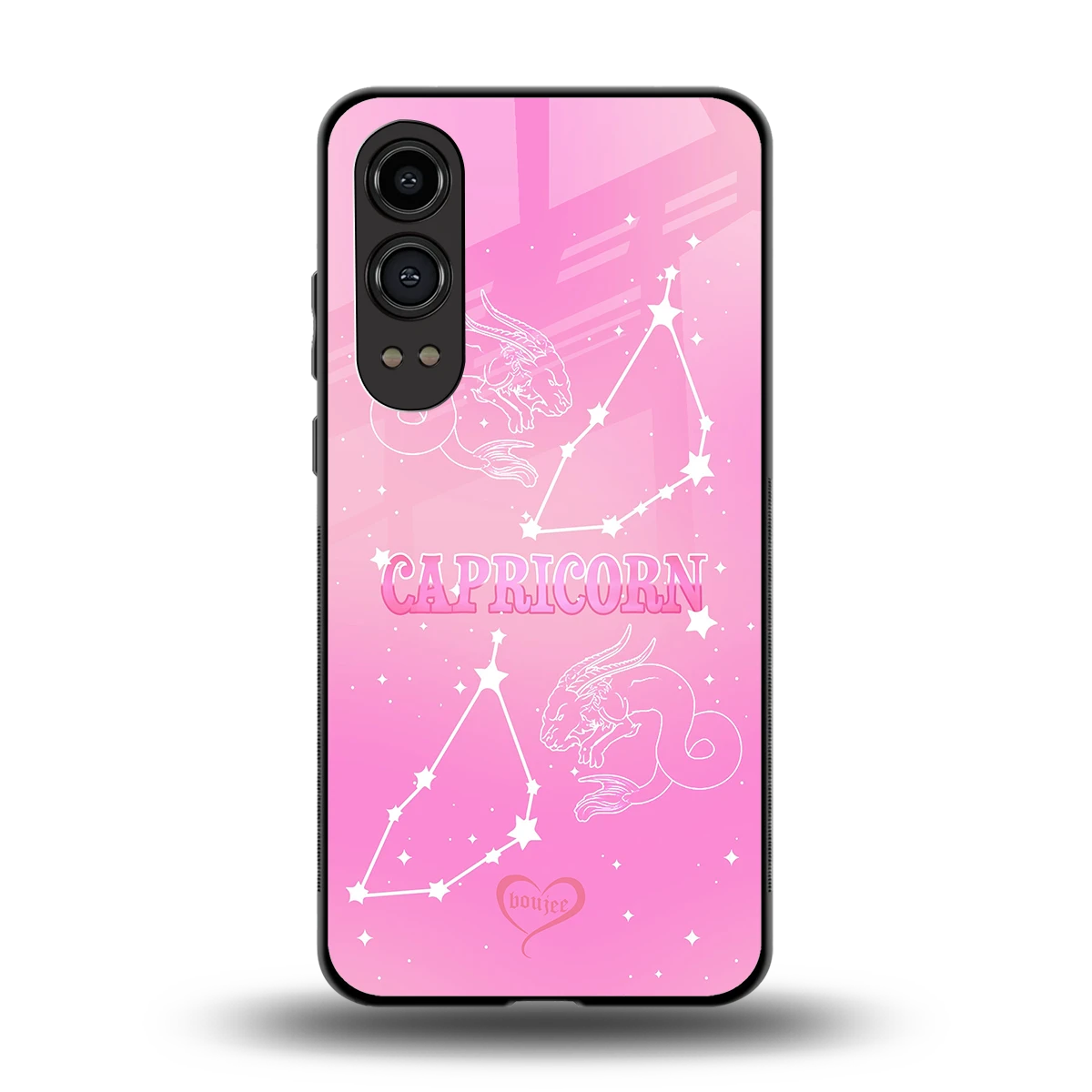 Capricorn Aura back phone cover | glass case for oneplus nord ce 4 lite