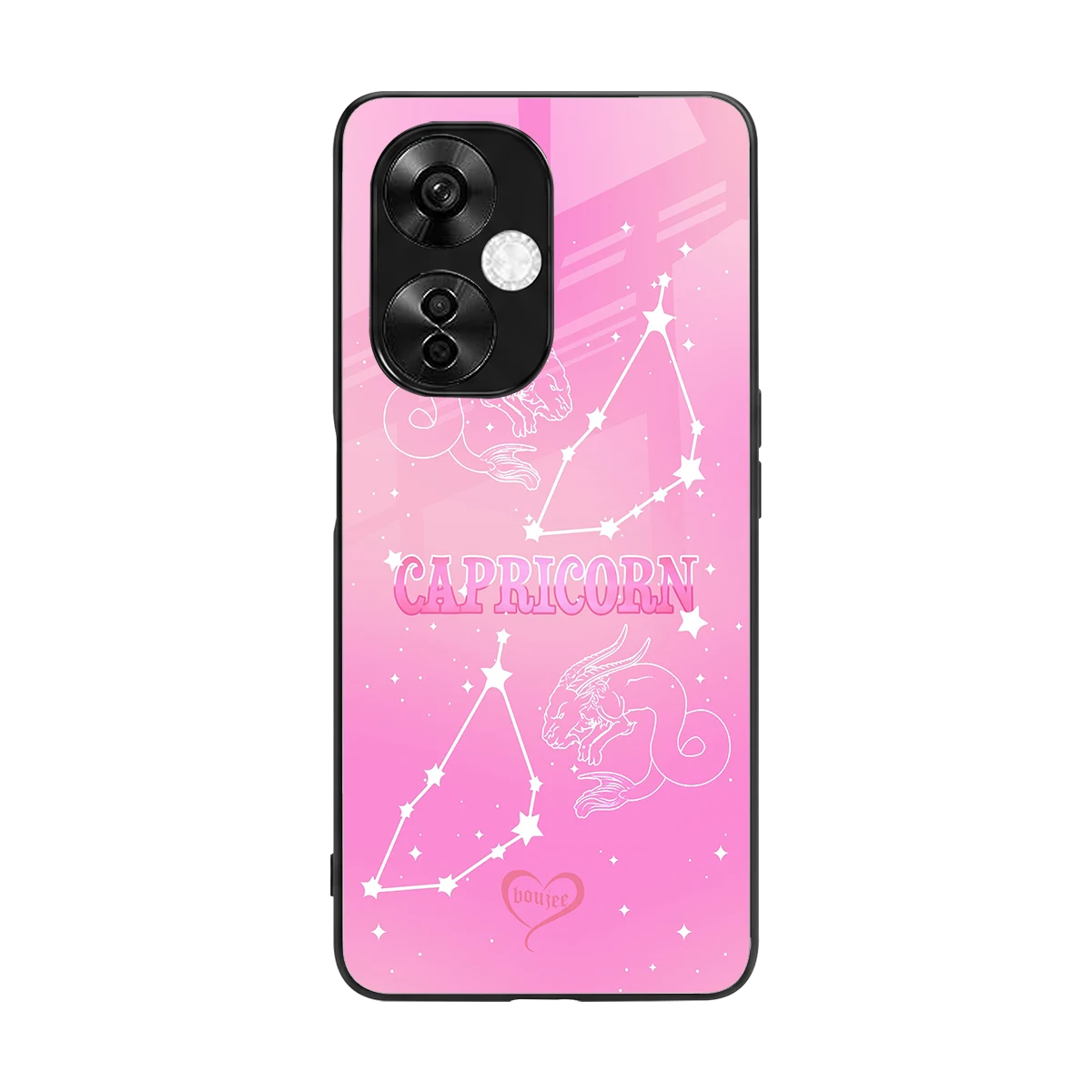 Capricorn Aura back phone cover | glass case for oneplus nord ce 3 lite