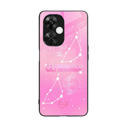Capricorn Aura back phone cover | glass case for oneplus nord ce 3 lite